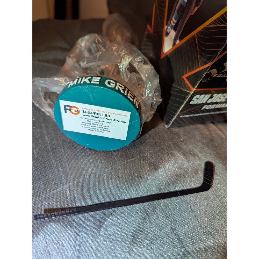 @@ GM Mike Grier San Jose Sharks NHL Bobblehead SGA BRAND NEW UNOPENED L@@K! - Picture 11 of 12